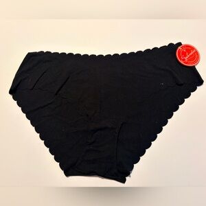 NWT Splendies Black Seamless Scalloped Edge Panties Size 4X – Bundle 5/$25